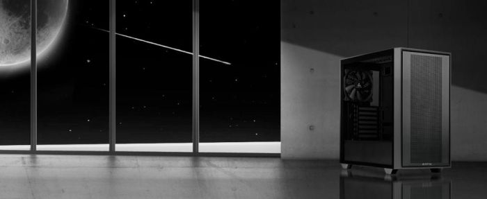 Корпус CHIEFTEC Gaming Night Hunter, без БЖ, 2xUSB3.0, 1xUSB3.2 Gen2 Type-C, 4x140мм, VGA 425мм, LCS ready, TG Side panel, EATX, чорний