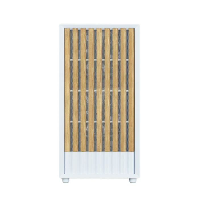 Zalman PC case P10 Namu without PSU, 1xUSB3.0, 1xUSBType-C, 2x120mm, 1x120mm ARGB, VGA 340мм, LCS ready, TG Side Panel, mATX, white