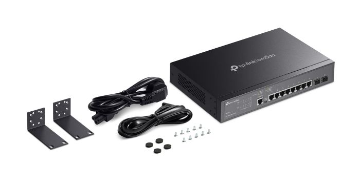 Коммутатор TP-LINK  8xGE, 2xSFP, Керований L2+ TP-Link SG3210