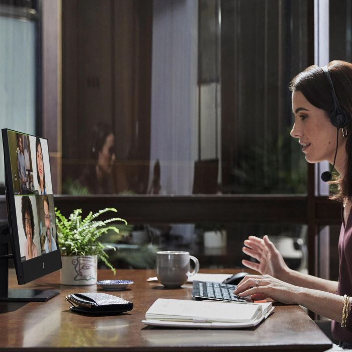 Комп'ютер персональний моноблок HP ProOne 440-G9 23.8" FHD IPS AG, Intel i5-13500T, 16GB, F512GB, UMA, WiFi, кл+м, 3р, DOS, чорний