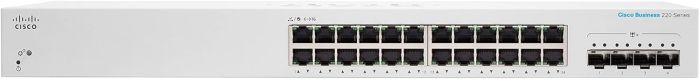 Cisco Switch CBS220 24xGE, 4x10G SFP+, Smart