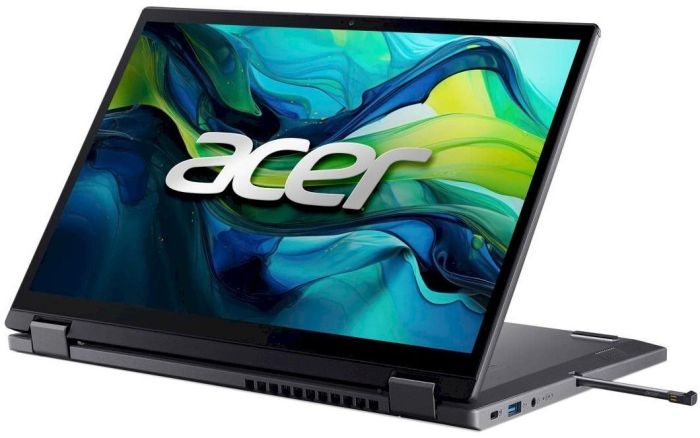 Ноутбук Acer Aspire Spin 14 ASP14-52MTN 14" WUXGA IPS Touch, Intel U7-155U, 32GB, F1TB, UMA, Win11, сірий