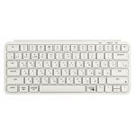 Клавиатура мембраная Keychron B1 Pro, USB/WL/BT, ivory white