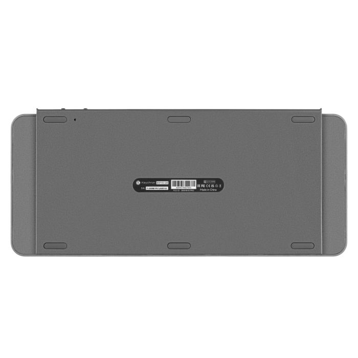 Клавиатура мембраная Keychron B1 Pro, USB/WL/BT, space gray