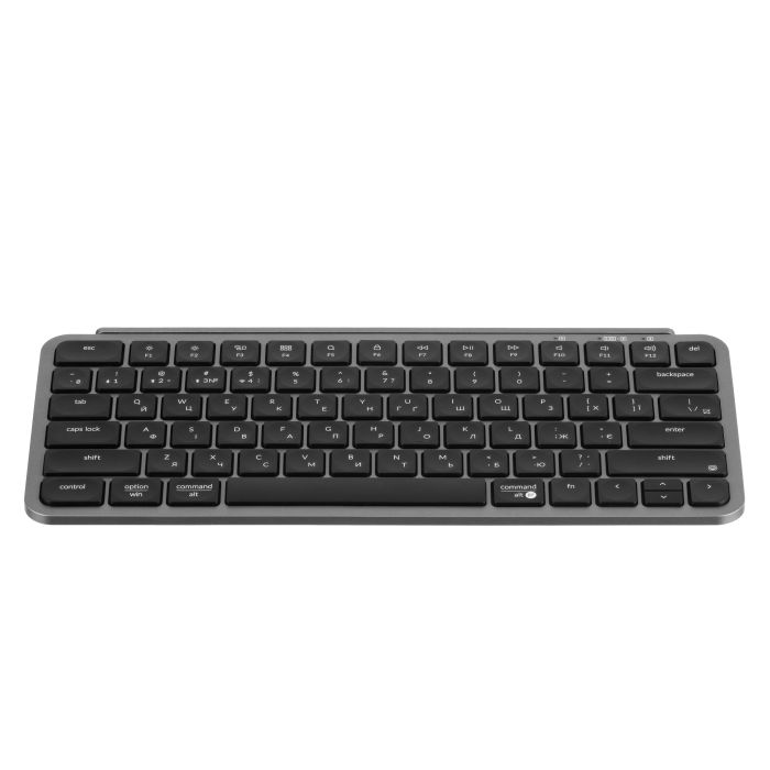Клавиатура мембраная Keychron B1 Pro, USB/WL/BT, space gray