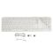 Клавиатура мембраная Keychron B6 Pro, USB/WL/BT, ivory white
