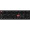 Mechanical keyboard Keychron K10 PRO 100Key, K pro Red, WL/BT/USB-A, QMK, EN/UKR, White Led, black