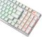 Клавиатура механическая ASUS ROG Strix Scope II, 96key, NX Snow, USB-A/WL/BT, EN, RGB, белый