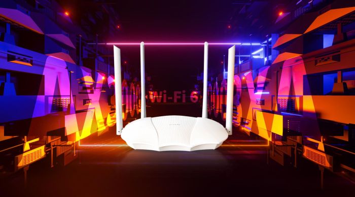 TENDA WiFi Router  AX3000, 3xGE LAN, 1xGE WAN Tenda RX9