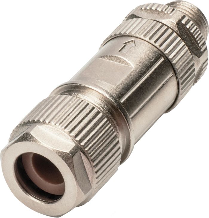 Конектор DIGITUS CАТ 6A M12 M, X-coded, STP, IP67