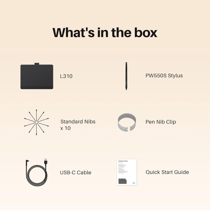 Графический планшет Huion 6.3"x3,9" Inspiroy Frego S, BT, USB-C, черный