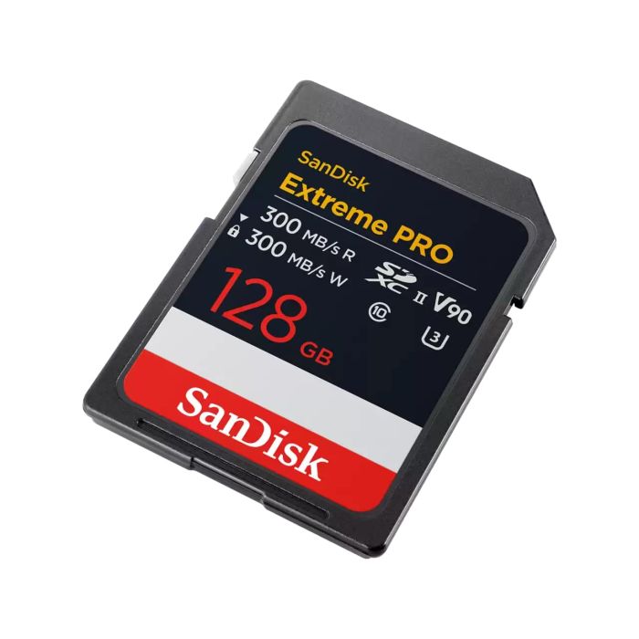 SanDisk SD  128GB C10 UHS-II U3 R300/W300MB/s Extreme Pro V90