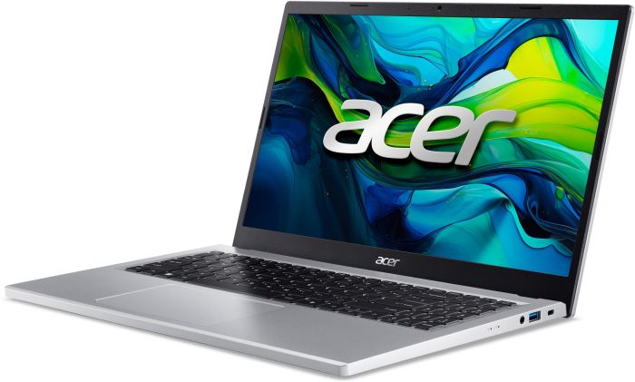 Acer Notebook Aspire Go AG15-32P 15.6" FHD IPS, Intel C N150, 8GB, F512GB, UMA, Lin, silver