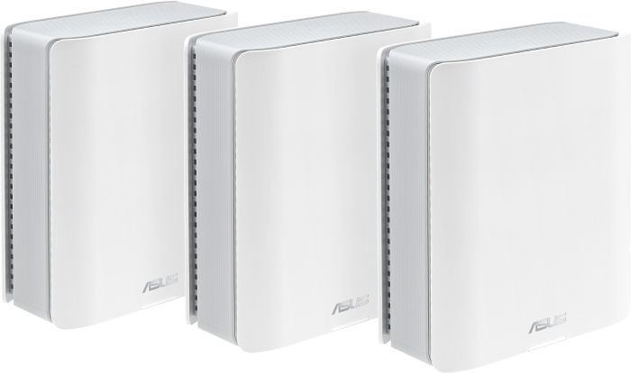 Система WiFi-Mesh ASUS ZenWiFi BT10 BE25000, 1x10GE LAN, 1xGE WAN/LAN, 1x10GE LAN, 1xUSB 3.0, 3мод, білий