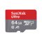 Карта пам'яті SanDisk microSD   64GB C10 UHS-I R140MB/s Ultra