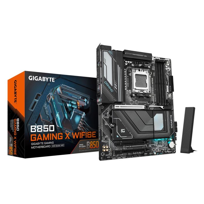 Материнська плата GIGABYTE B850 GAMING X WIFI6E sAM5 B850 4xDDR5 M.2 Wi-Fi BT HDMI DP ATX
