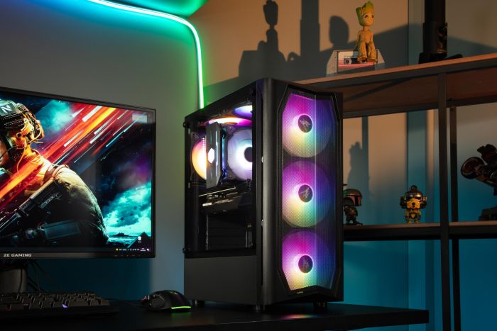 Комп’ютер персональний 2E Complex Gaming AMD R5-7500F, 16Gb, F1TB, NVD4060-8, B650, Zalman-N4, 700W, FreeDos