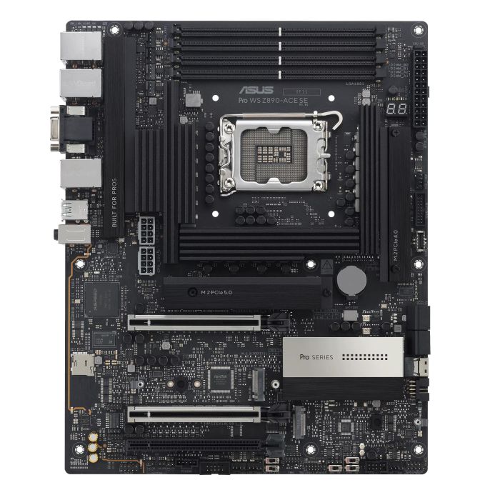 ASUS Motherboard PRO WS Z890-ACE SE s1851 Z890 4xDDR5 M.2 HDMI USB Type-C D-Sub Wi-Fi BT ATX