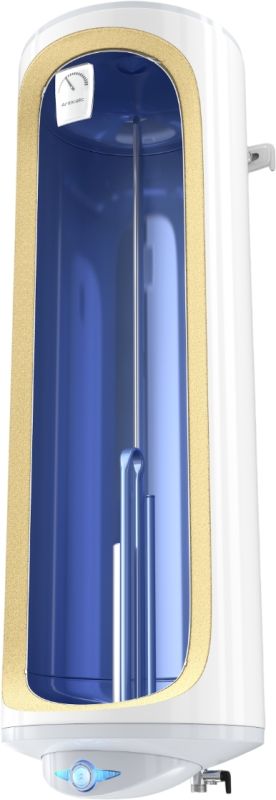 Electric water heater TESY Anticalc Slim GCV 803824D B14 TBRC, 80L, 2,4kW, dry, mechanical control, C, white