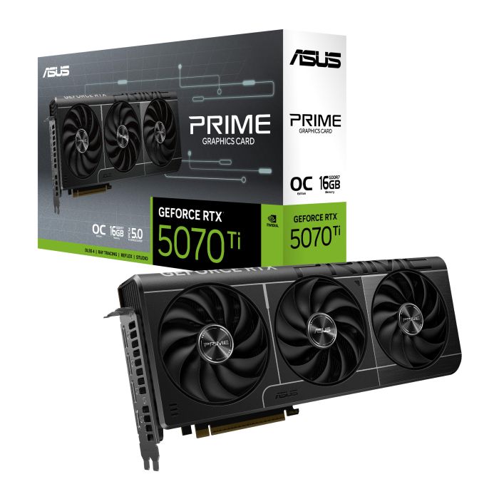 Відеокарта ASUS GeForce RTX 5070 TI 16GB GDDR7 OC PRIME-RTX5070TI-O16G