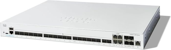 Коммутатор Cisco Catalyst 1300 24x10GE SFP+, 4x10GE Shared