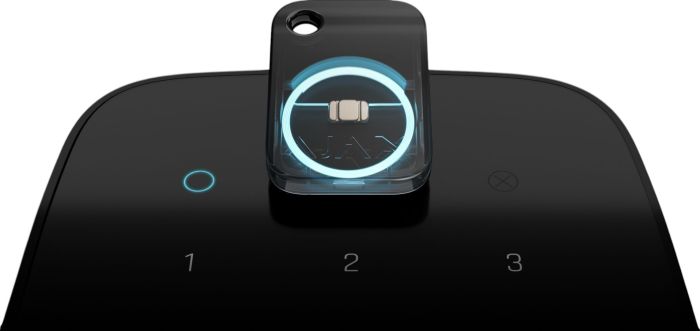 Брелок Ajax Tag 1шт, jeweller, бесконтактный, черный