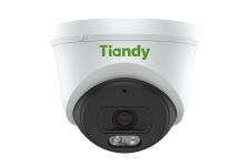 IP-камера Tiandy TC-C34XN Spec:I3W/E/Y/2.8mm/V4.2, 4MP, Color Maker Turret, 2.8mm, f/1.6, LED15m, IR30m,  DC12V, PoE, IP67