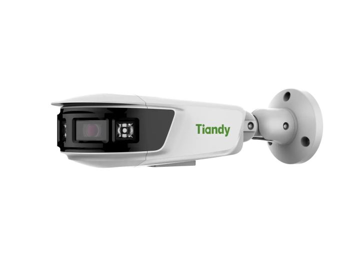 IP-камера  : 8MP, Панорамная, 2.8 мм, f/1.0, LED до 15 м, DC 12В, PoE, IP67, динамик Tiandy TC-C382V