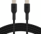 Belkin сable USB-C > USB-C charge/data, 1m, 60W, Type-C, BRAIDED, black