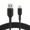 Belkin сable USB-A > USB-C charge/data, 2m, Type-C, PVC, black