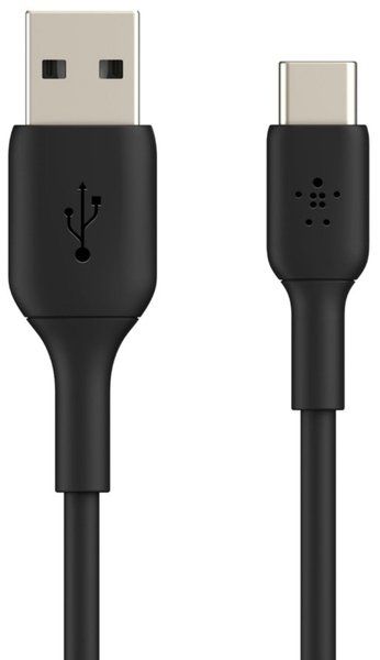 Belkin сable USB-A > USB-C charge/data, 2m, Type-C, PVC, black