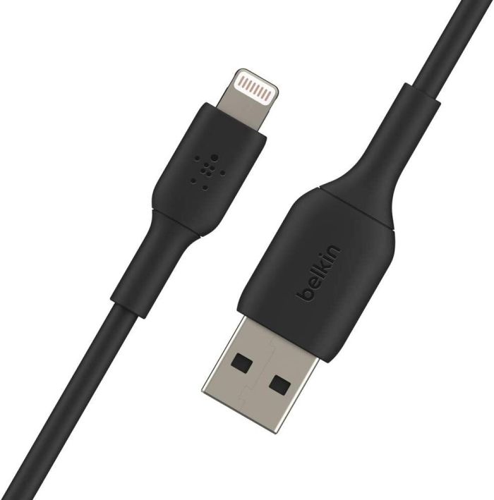 Belkin сable USB-A > Lightning charge/data, 1m, PVC, black