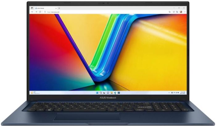 ASUS Notebook Vivobook 17 X1704VA-AU531 17.3" FHD IPS, Intel i5-1334U, 16GB, F512GB, UMA, NoOS, Blue