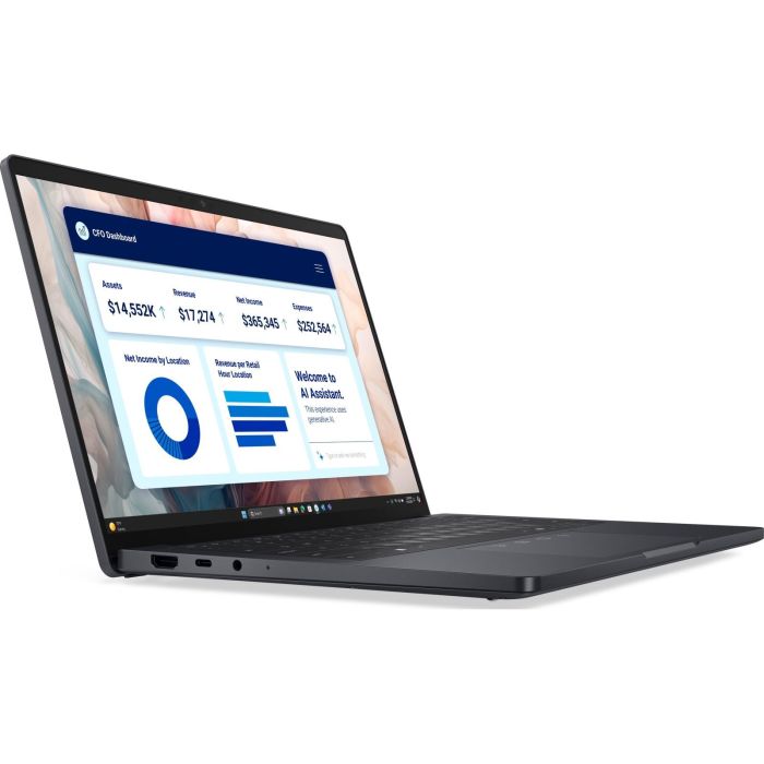Ноутбук Dell Pro 13 Premium 13.3" QHD+ Touch, Intel U7 268V, 32GB, F512GB, UMA, Win11P, черный