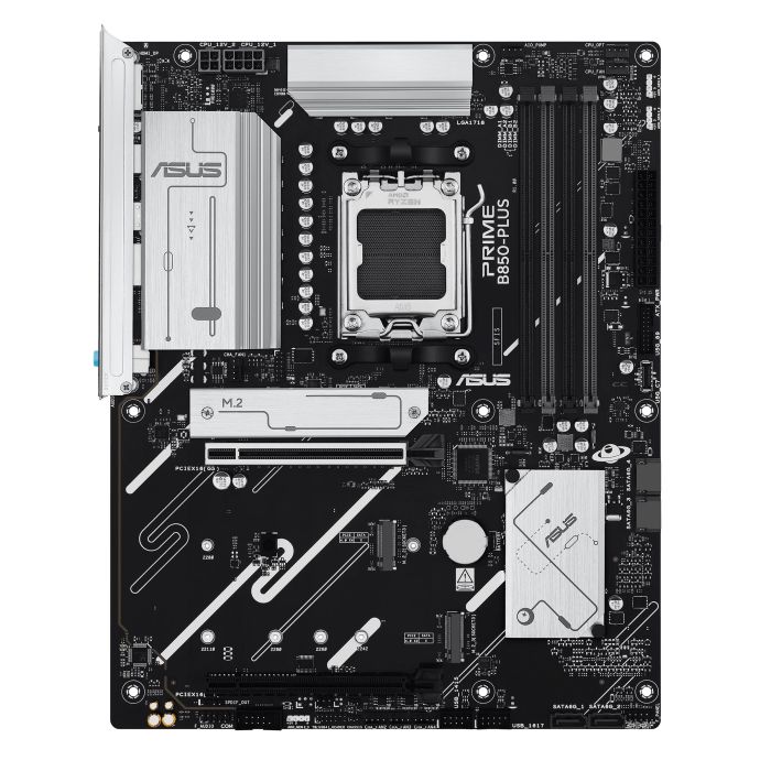 Материнcкая плата ASUS PRIME B850-PLUS sAM5 B850 4xDDR5 M.2 HDMI DP ATX