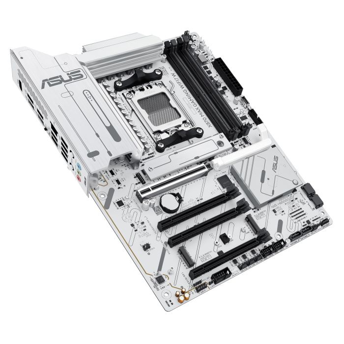 ASUS Motherboard X870 MAX GAMING WIFI7 W sAM5 X870 4xDDR5 M.2 HDMI USB Type-C WiFi BT ATX white