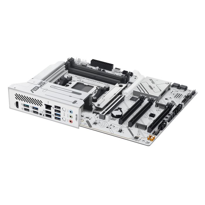 ASUS Motherboard X870 MAX GAMING WIFI7 W sAM5 X870 4xDDR5 M.2 HDMI USB Type-C WiFi BT ATX white