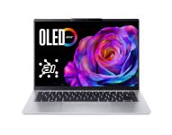 Ноутбук Acer Swift Go 14 SFG14-74 14" WUXGA OLED, Intel U7-255H, 16GB, F1TB, UMA, Win11, сріблястий