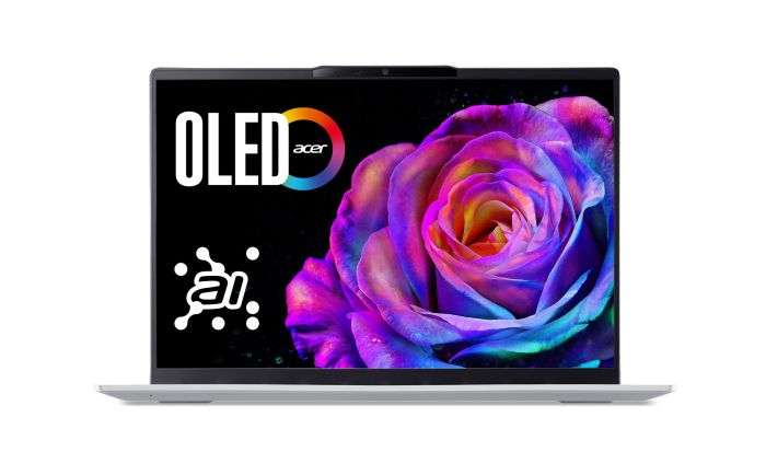 Acer Notebook Swift Go 14 SFG14-74 14" WUXGA OLED, Intel U5-225H, 16GB, F512GB, UMA, Win11, silver