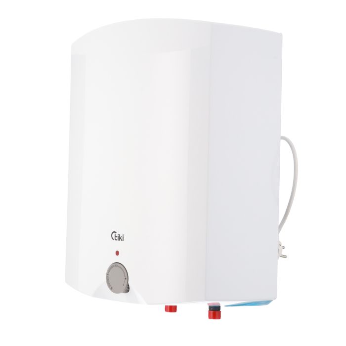 Electric water heater TIKI compact GT, 10L, 2kW, mounting above the sink, mechanical control, A, white, 700186