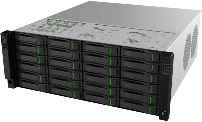 NVR  Spec:E/B/R/N/V4.1, 160ch, 24HDD, 4K, 4RJ45, RPS Tiandy TC-R324160