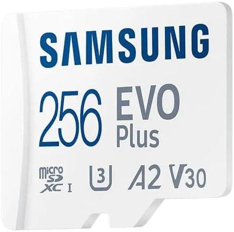 Карта пам'яті Samsung microSD 256GB C10 UHS-I R130MB/s Evo Plus + SD