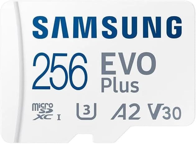 Карта пам'яті Samsung microSD 256GB C10 UHS-I R130MB/s Evo Plus + SD