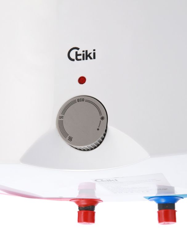 Electric water heater TIKI compact GT, 15L, 2kW, mounting above the sink, mechanical control, A, white, 700188