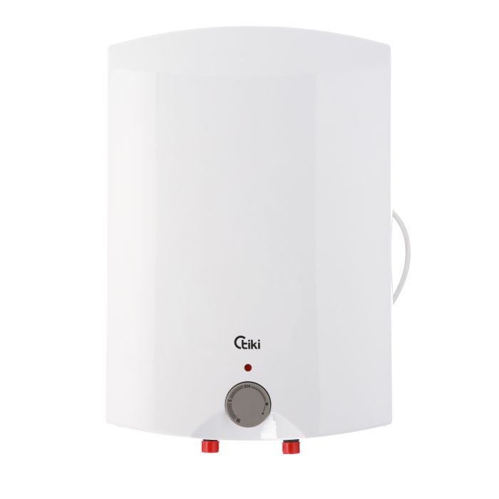 Electric water heater TIKI compact GT, 15L, 2kW, mounting above the sink, mechanical control, A, white, 700188