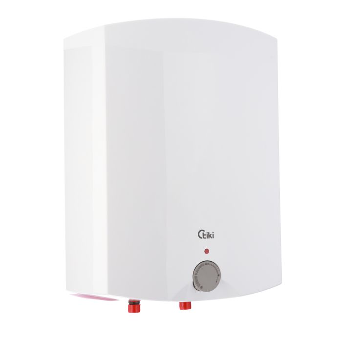 Electric water heater TIKI compact GT, 15L, 2kW, mounting above the sink, mechanical control, A, white, 700188