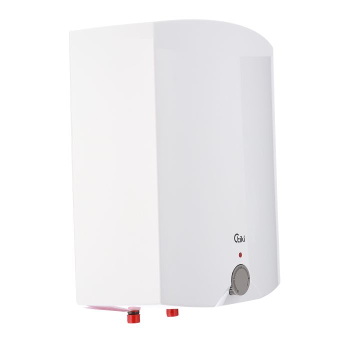 Electric water heater TIKI compact GT, 15L, 2kW, mounting above the sink, mechanical control, A, white, 700188