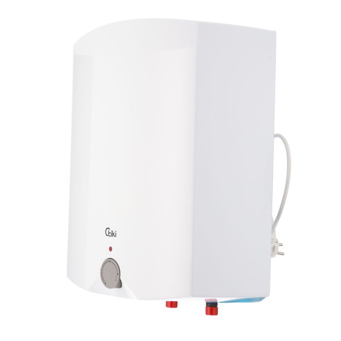 Electric water heater TIKI compact GT, 15L, 2kW, mounting above the sink, mechanical control, A, white, 700188