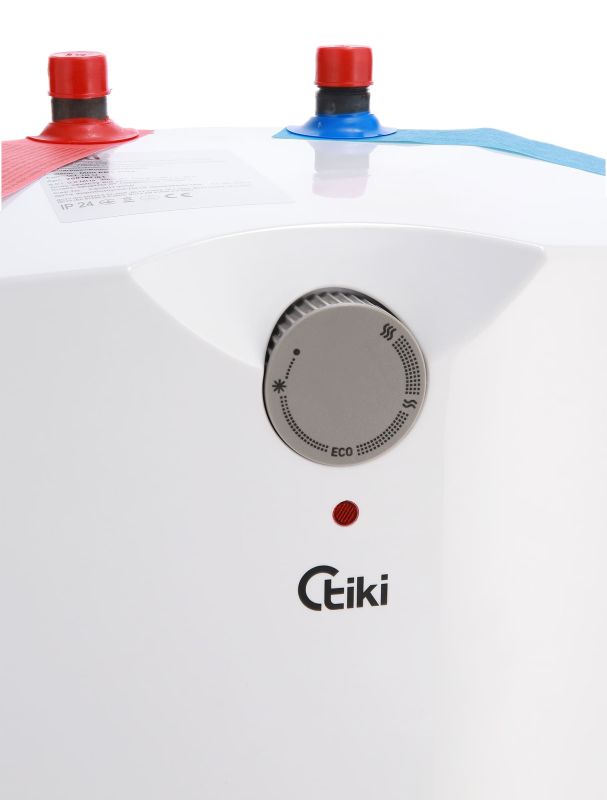 Electric water heater TIKI compact GT, 10L, 2kW, mounting under the sink, mechanical control, A, white, 700187
