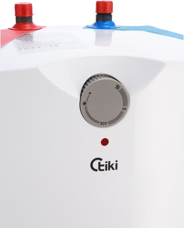 Electric water heater TIKI compact GT, 15L, 2kW, mounting under the sink, mechanical control, A, white, 700189